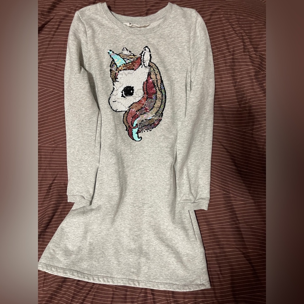 H&M Light Gray Knit Top
